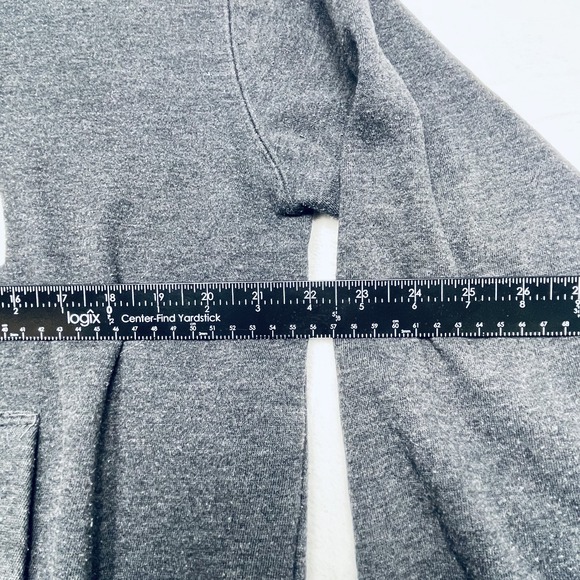 Burton Snowboards LS Pullover M Gray Hoodie Kangaroo Pocket Hoodie - Picture 16 of 16